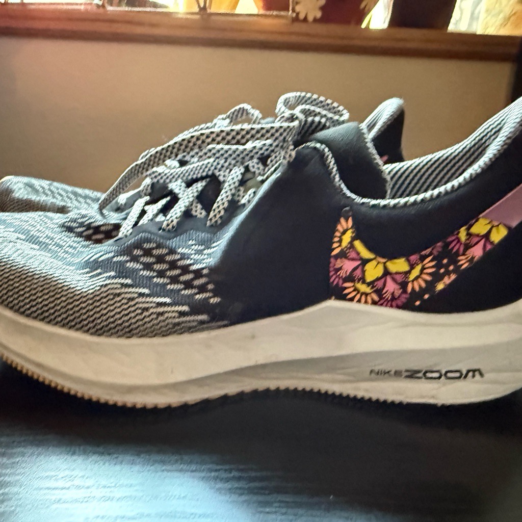 Nike Air Zoom Winflo Black And Gray Athletic Shoes